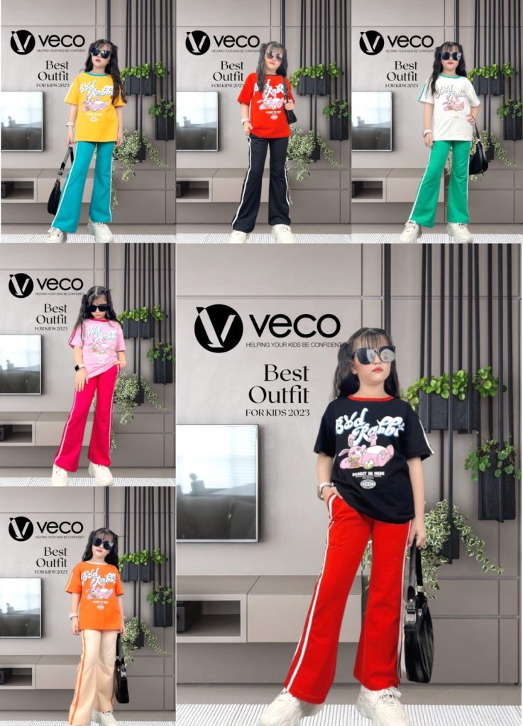 VECO-Xưởng sản xuất chuyên bán sỉ quần áo trẻ em cao cấp